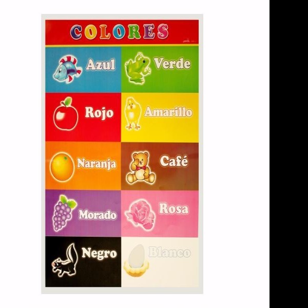 POSTER DID. 70X50CM. COLORES GRANMARK PZA